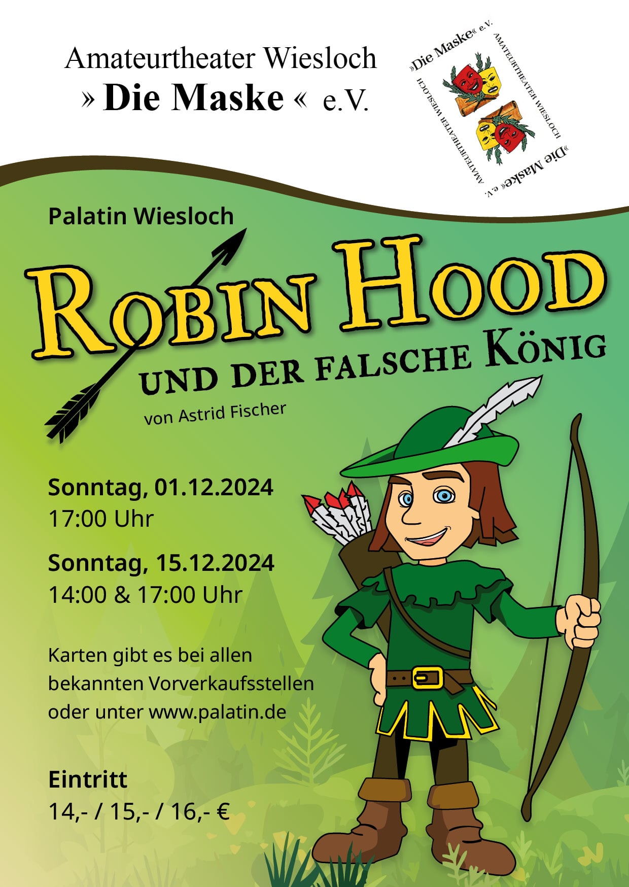 2024 Robin Hood und der falsche König Plakat