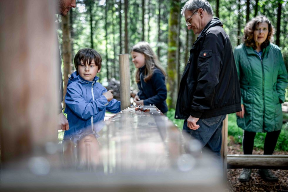 Die Maske Hüttenwochenende Murmelbahn