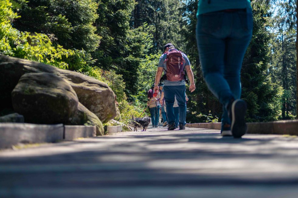 Die Maske Hüttenwochenende Wanderweg