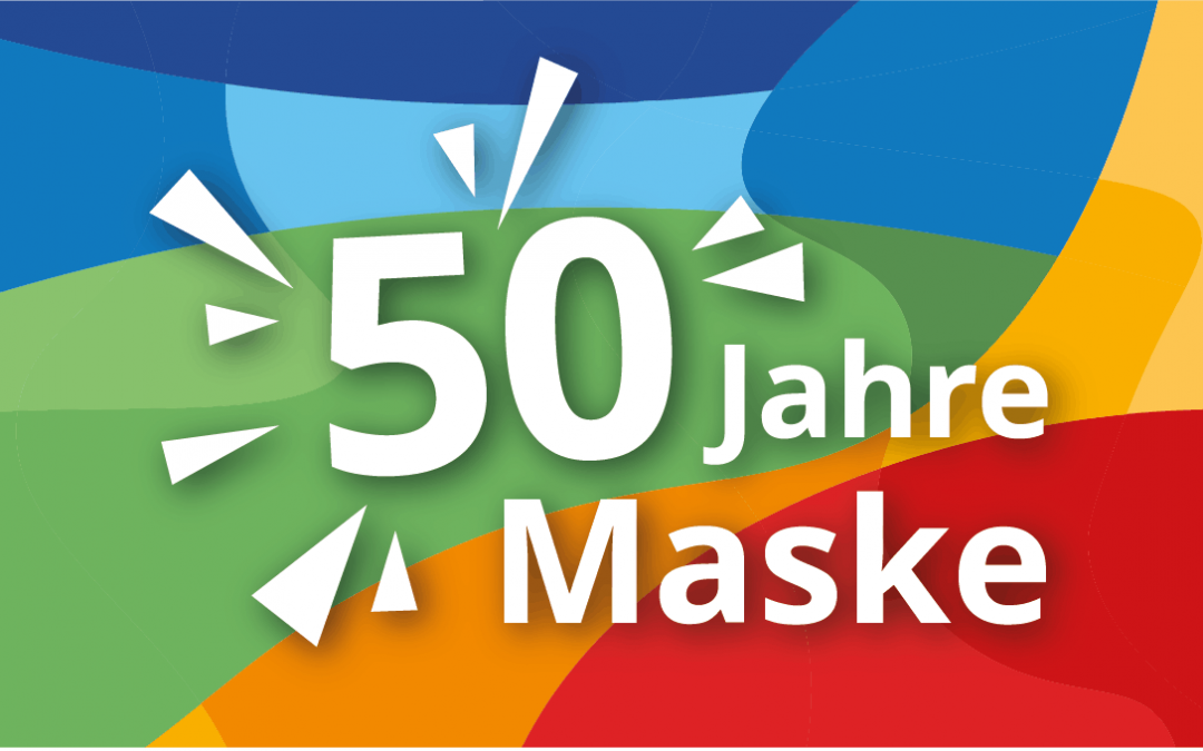 50 Jahre die Maske Banner