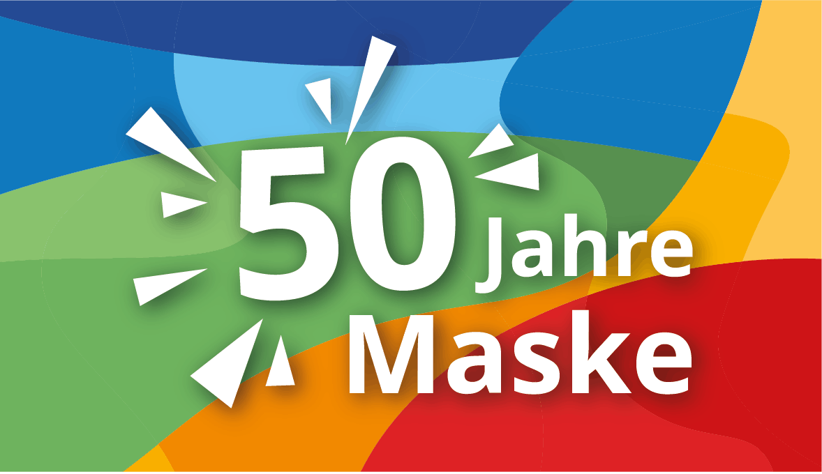 50 Jahre die Maske Banner