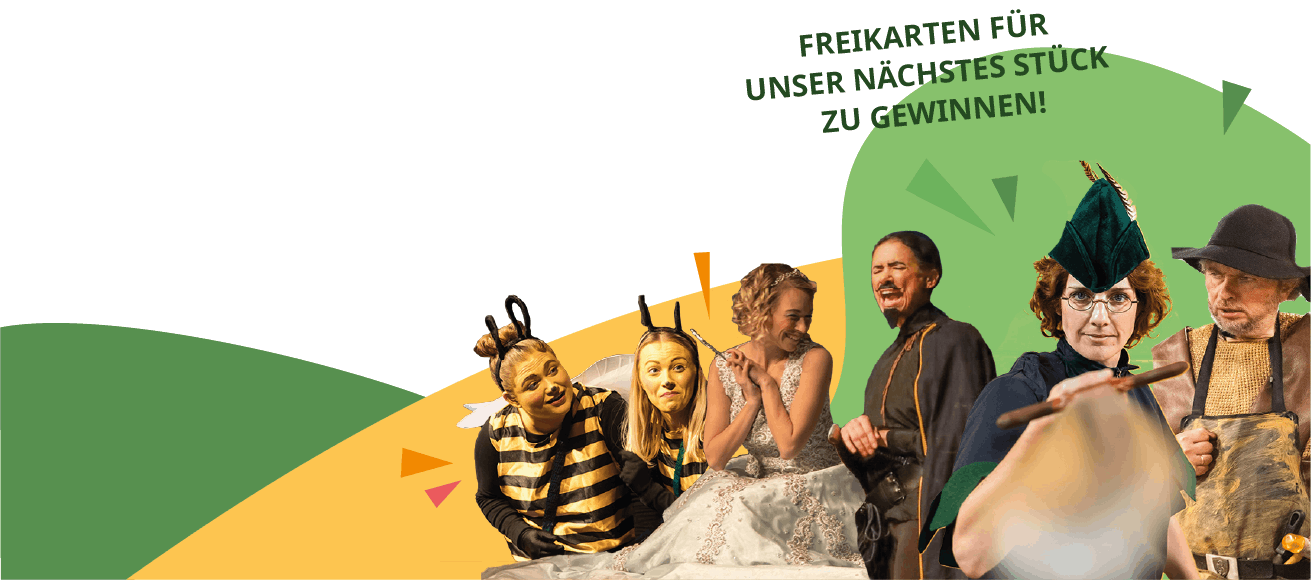 Verschiedene Charaktere aus Stücken